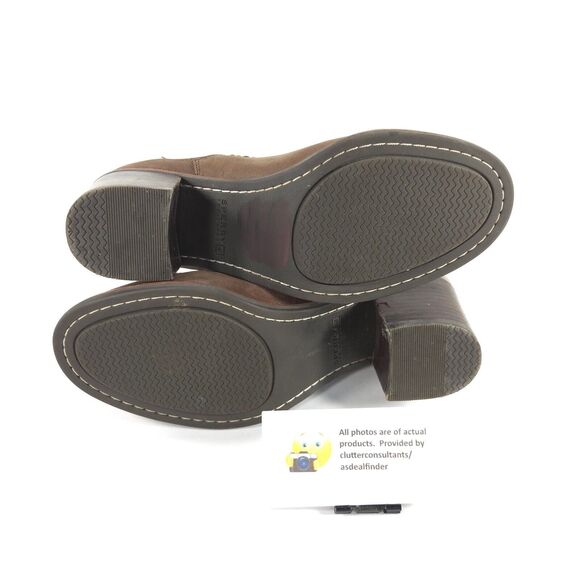 Sperry Top Sider Casual Leather Ankle Boot Womens Size 7 STS90223 Brown Black - Picture 10 of 10